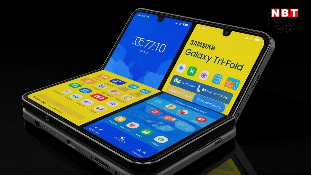 सैमसंग ने लॉन्च किया गैलेक्सी जेड ट्राइफोल्ड: दुनिया का पहला ट्रिपल-फोल्डेबल स्मार्टफोन